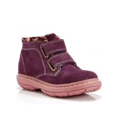 HUSH PUPPIES - Botin Cuero Villa Púrpura
