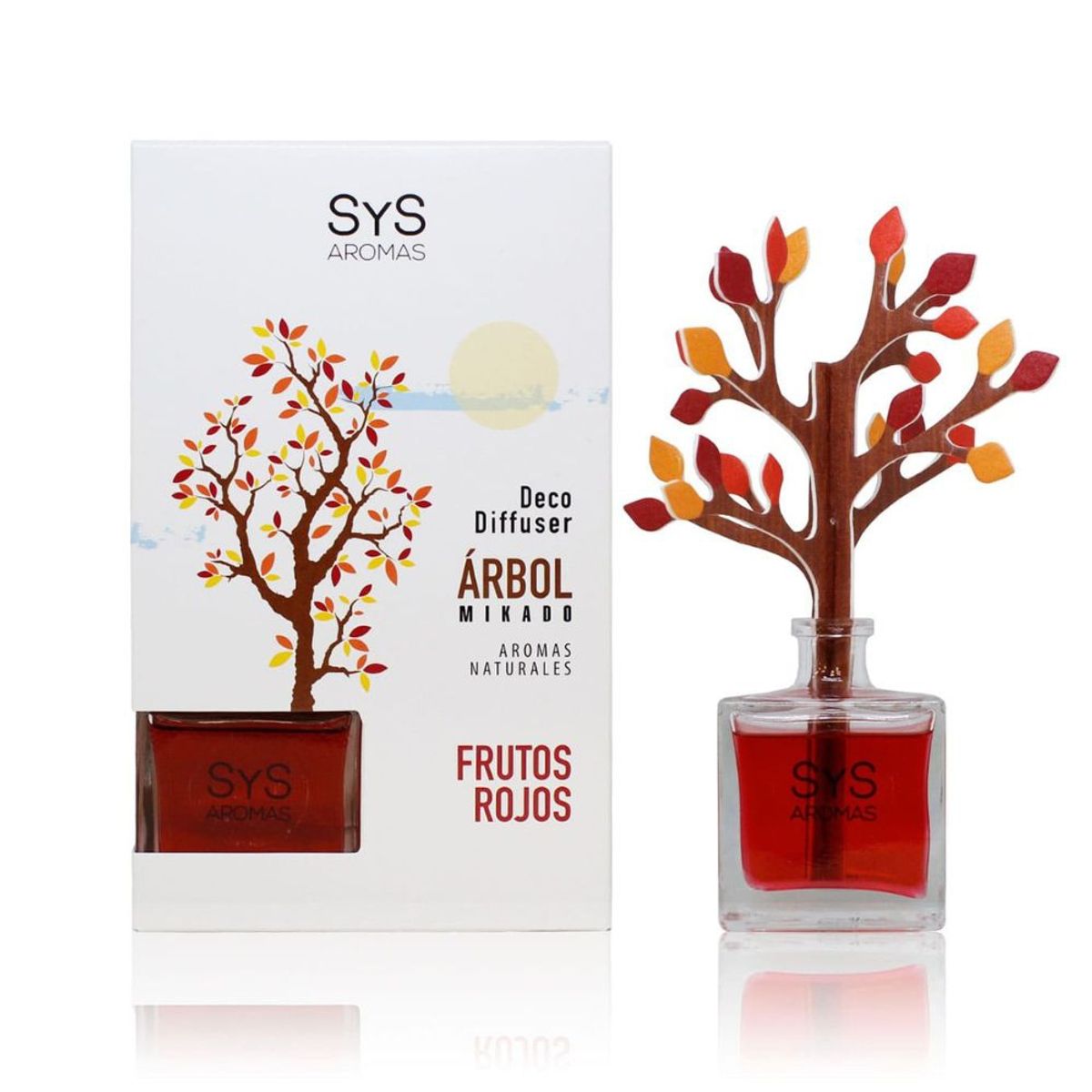 SYS - Ambientador difusor árbol frutos rojos 90 ml SyS