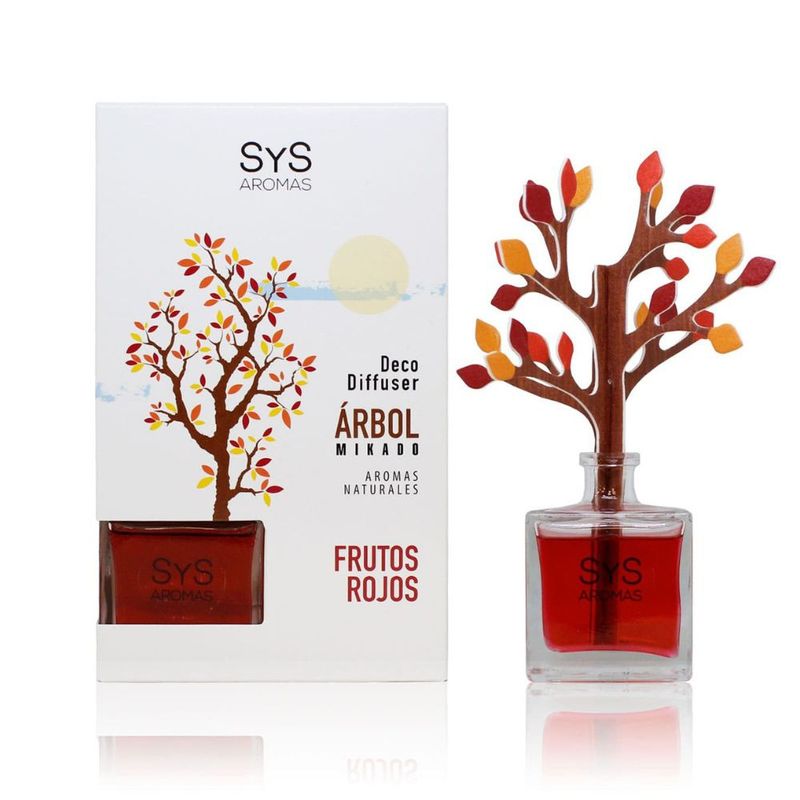 SYS - Ambientador difusor árbol frutos rojos 90 ml SyS