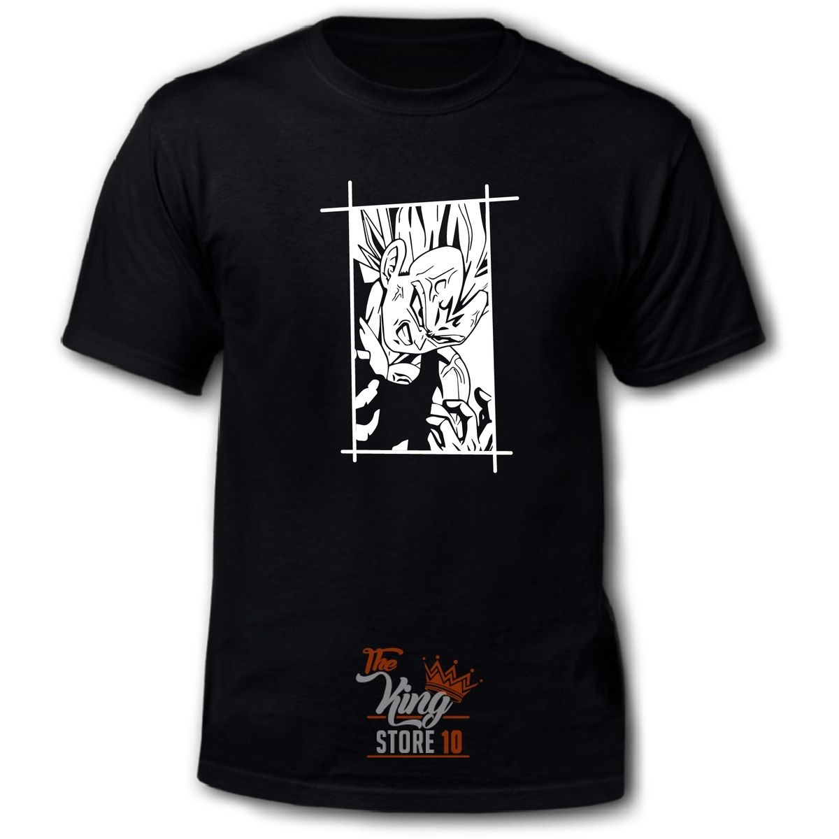 GENERICO - Polera Dragon Ball Majin Vegeta Babidi Control Maligno