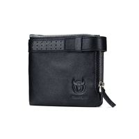 Billetera cuero genuino Bull Captain protec RFID mod Buff