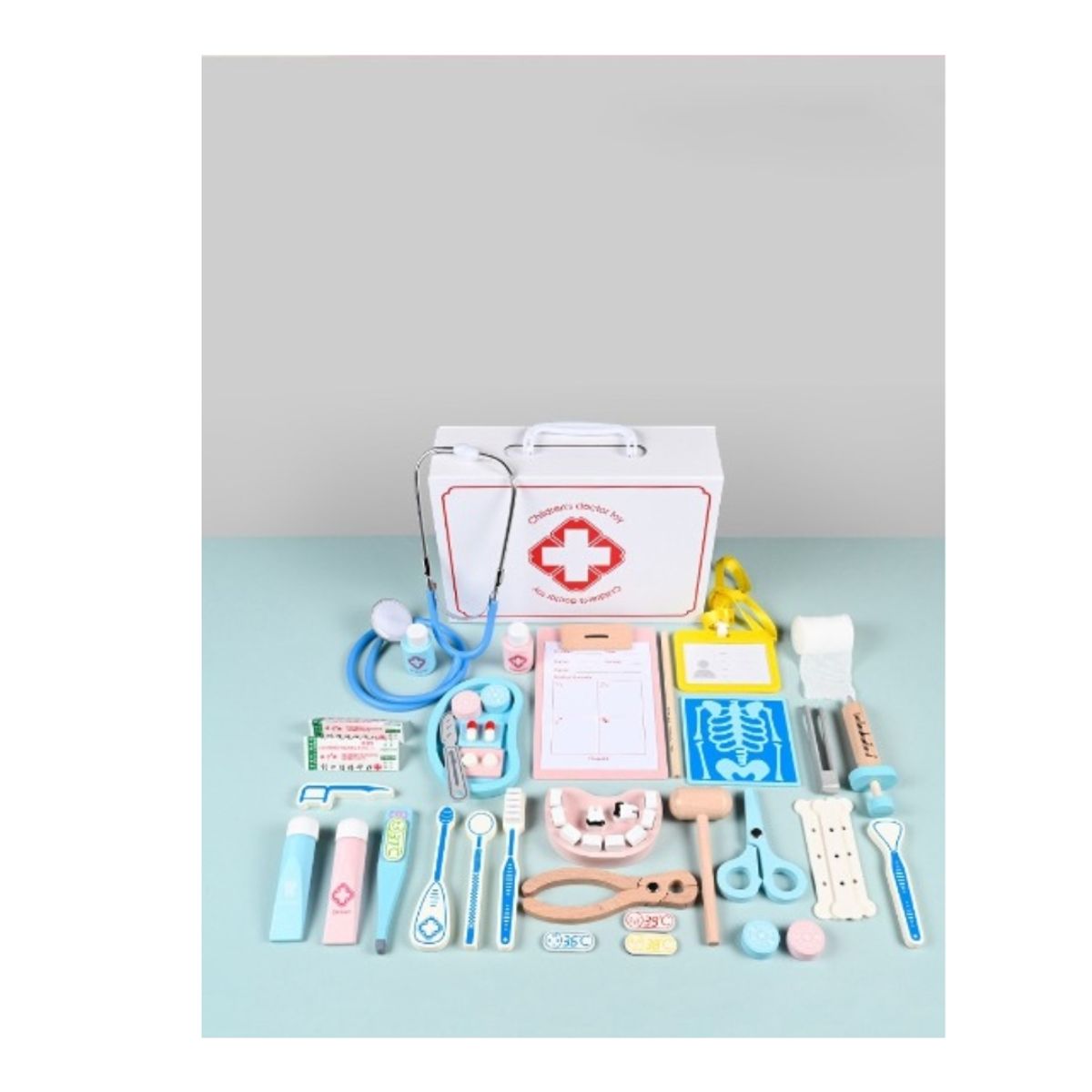 OEM - KIT DE MADERA SIMULACION DOCTOR MONTESSORI