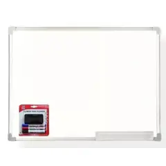 GENERICO - Pizarra Acrílica Blanca 50x70 Cm