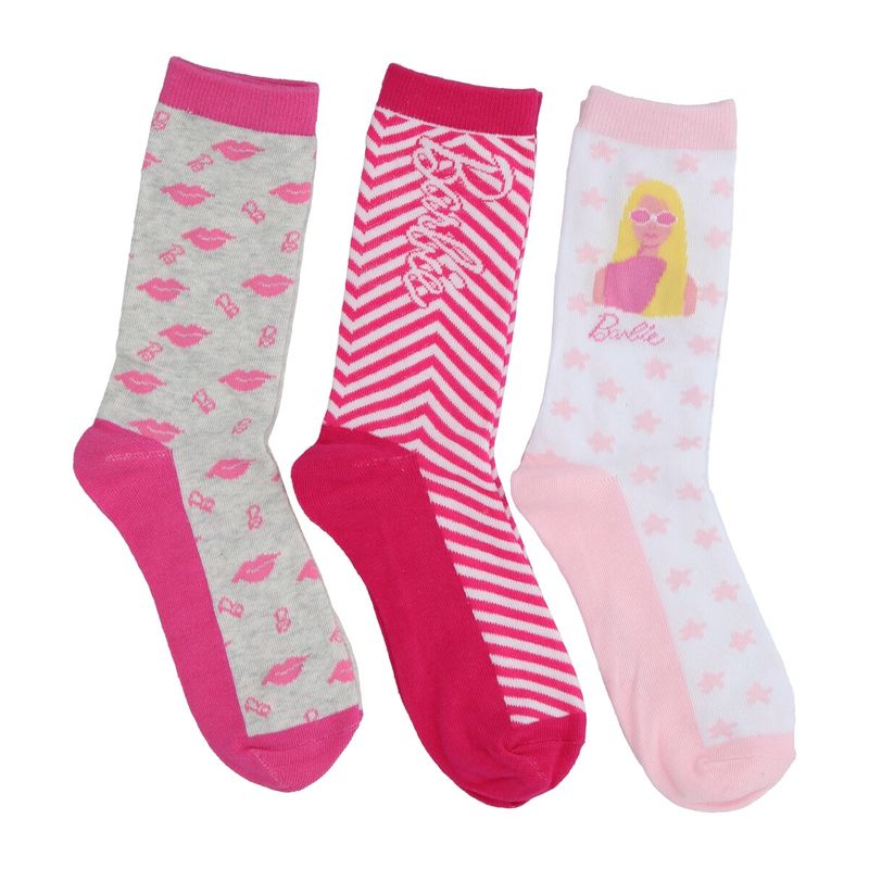 BARBIE - Pack 3 Calcetines Teens Medium Barbie