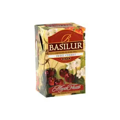 BASILUR - Te Negro Sweet Cherry Caja 25 bolsas