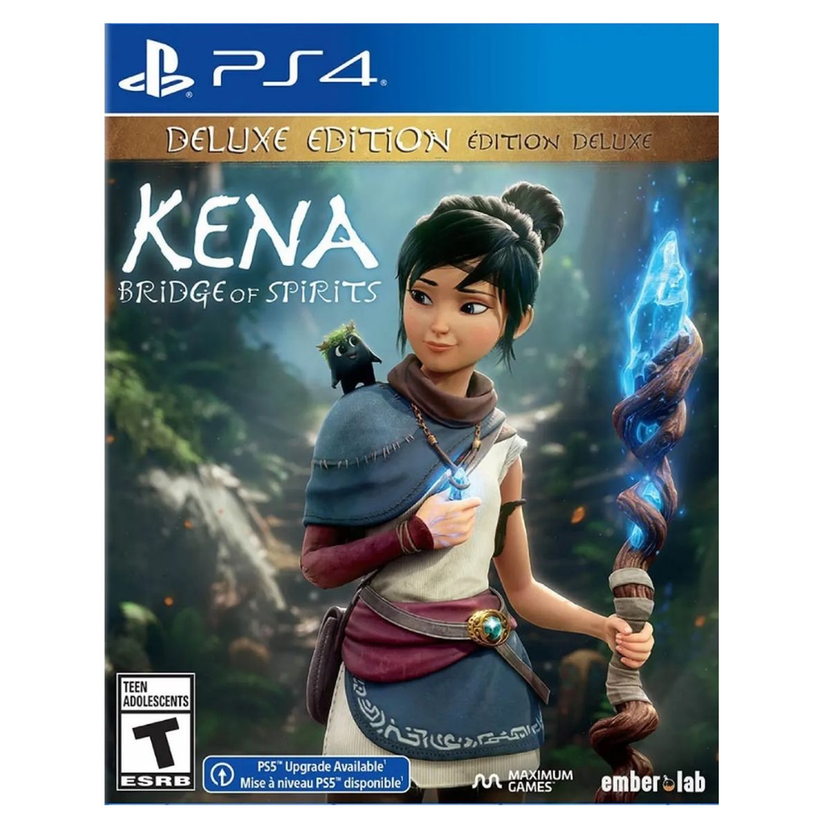 SONY - Kena Bridge of Spirits Deluxe Ed-Ps4 Físico - Sniper