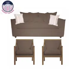SITIAL HOME - Living 311,Domenico Sofá y Sillones tipo Sitial Café