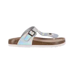 BAMERS - Sandalias Mujer Blanco Brillante Kend Capri