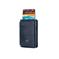 Tarjetero billetera cuero Bull Captain protec RFID mod Bully