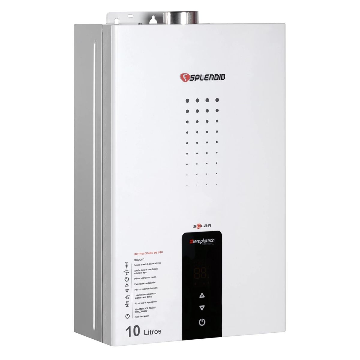 SPLENDID - Calefont 10 litros Gas natural Cámara estanca Splendid