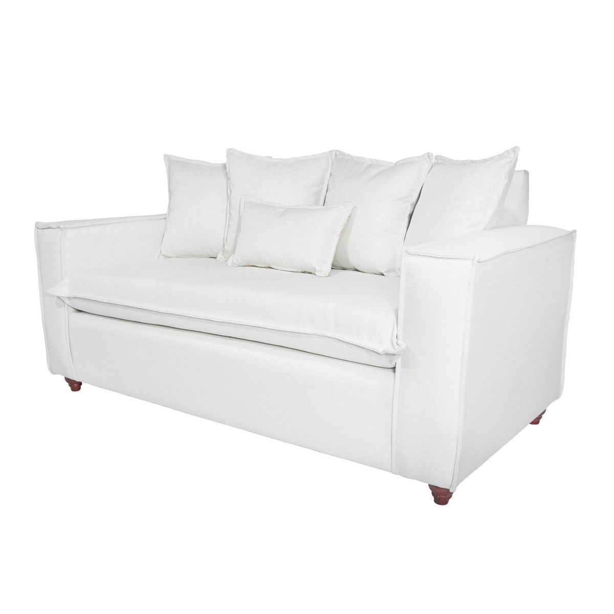 SITIAL HOME - Living, Domenico 3 2 Sofá 3 y 2 Cuerpos  Blanco Hueso