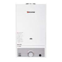 Calefont 11 litros Gas natural Tiro natural