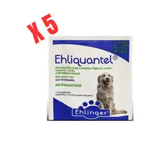 EHLINGER - Ehliquantel Antiparasitario Interno 5 Comprimidos