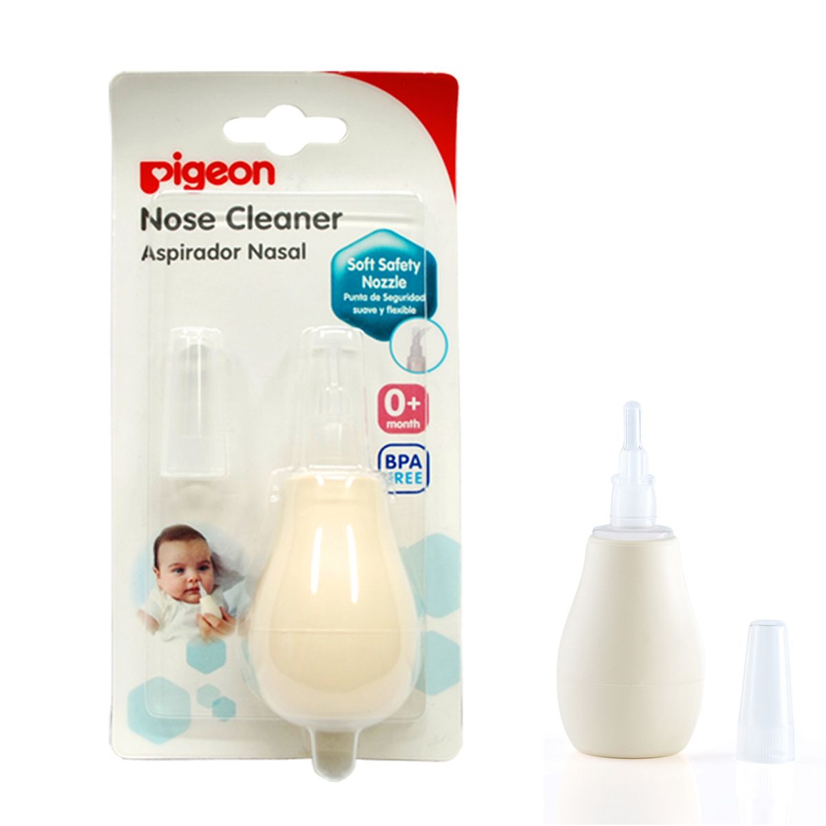 PIGEON - Aspirador Nasal Pigeon Para Bebes Saca Mocos