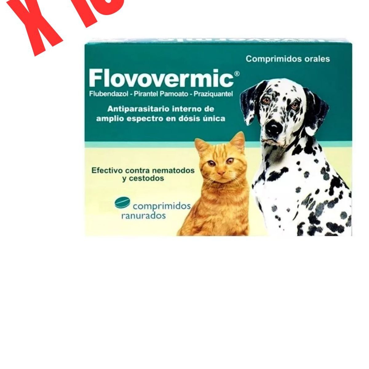 DRAG PHARMA - 10 Flovovermic 1 Comp X 10 Kg