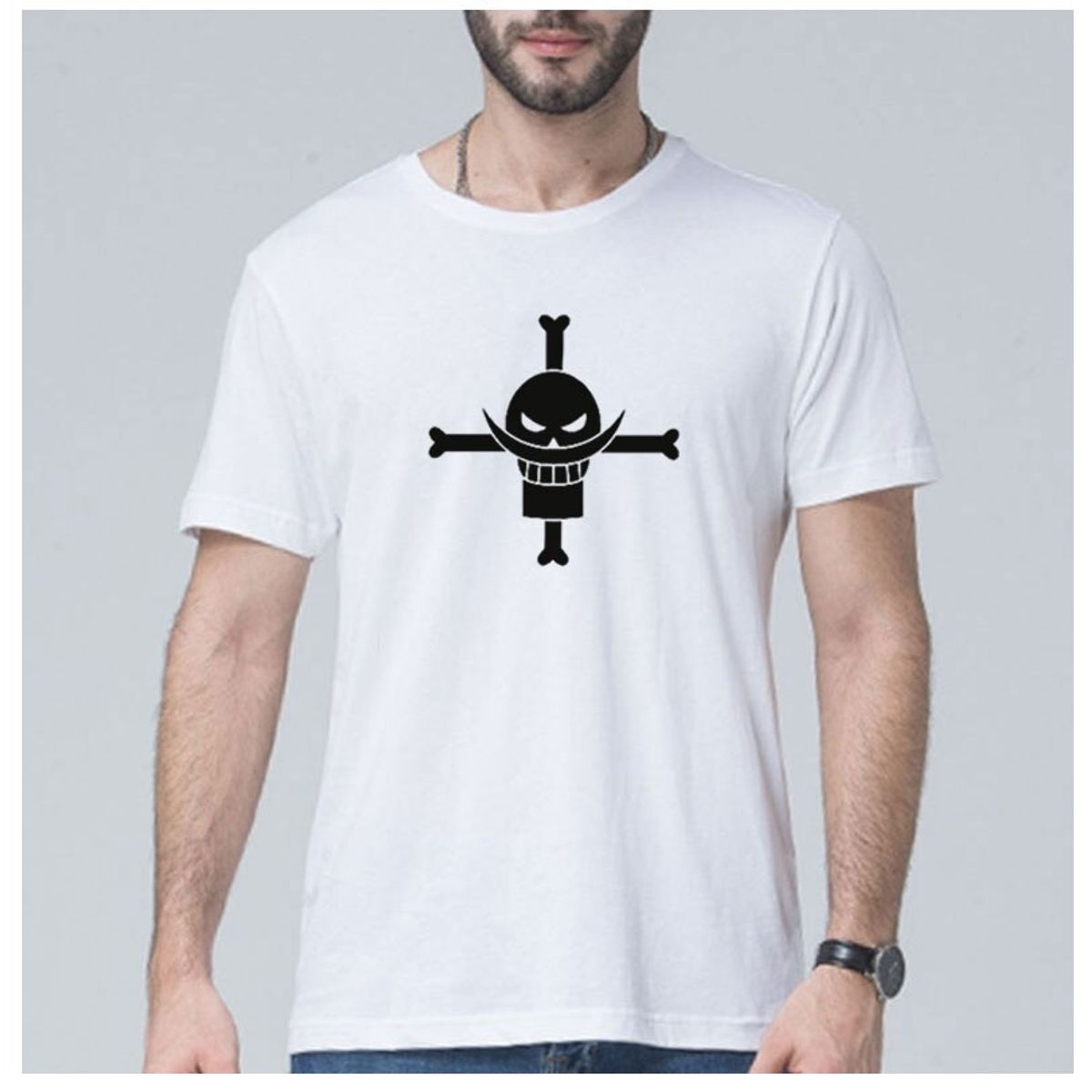 ROLY - Polera Blanca One Piece Algodón…