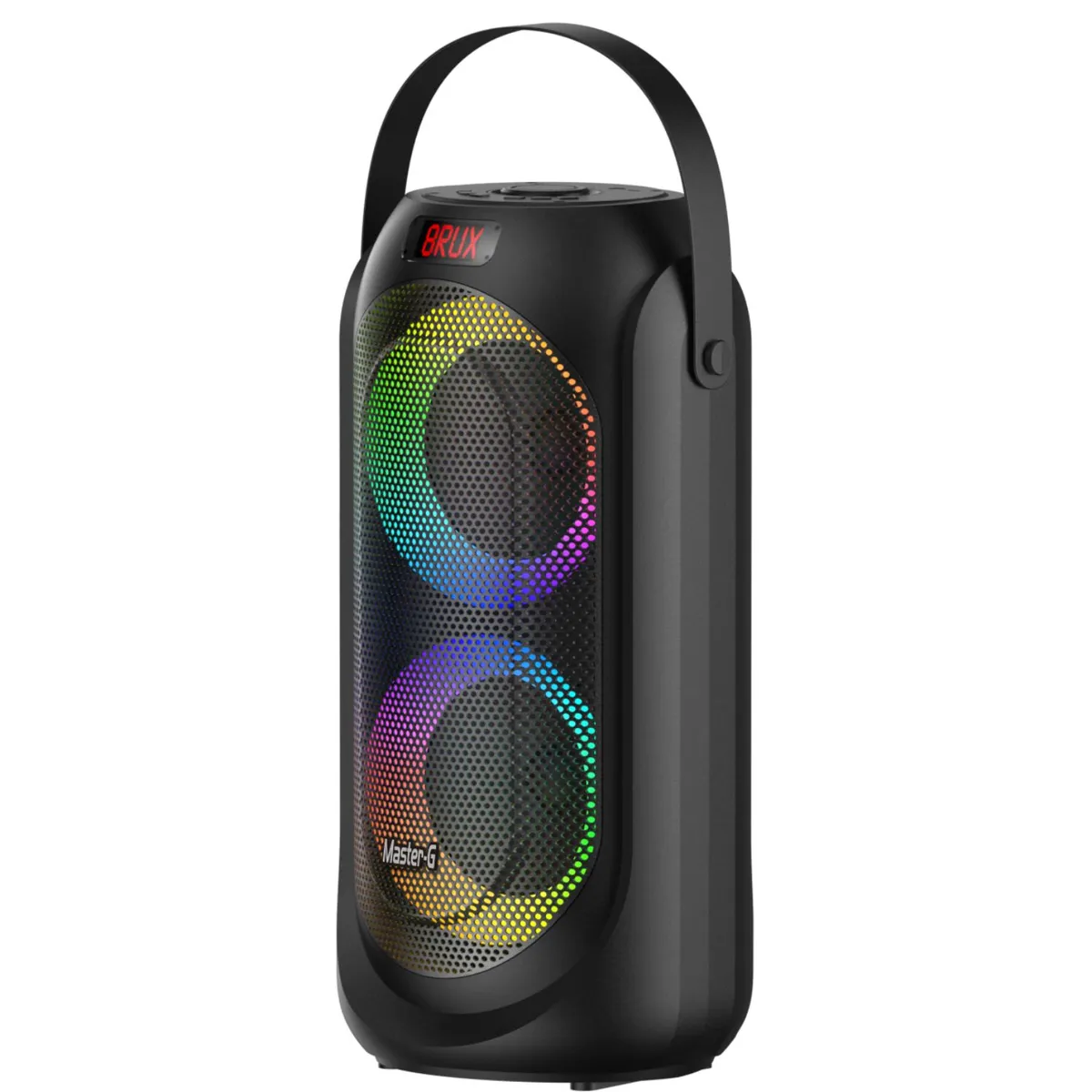 MASTER G - Parlante Karaoke Bluetooth Evo 6,5” x2 con Micrófono