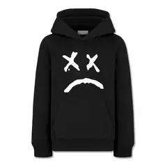 ROLY - Poleron Sad Face Unisex Anime Manga Aesthetic