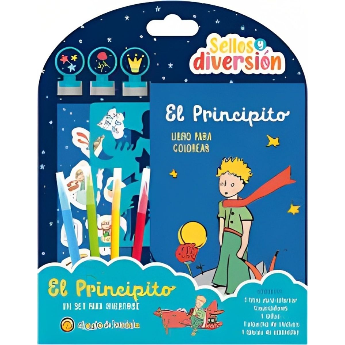 TOP10BOOKS - LIBRO Sellos Y Diversión El Principito - Sellos Y Diversión El Principito