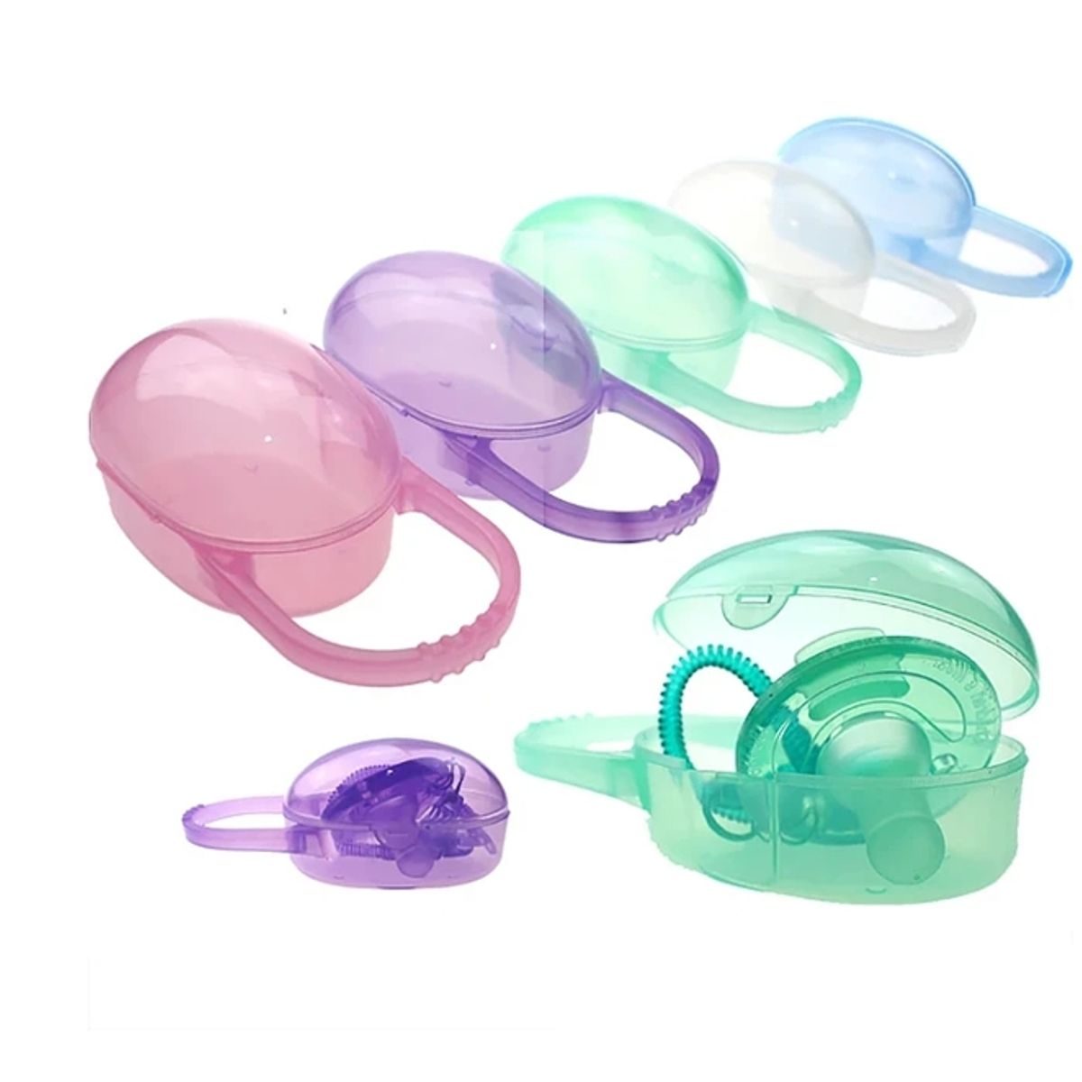 FASHIONS - Caja Guarda Chupete azul