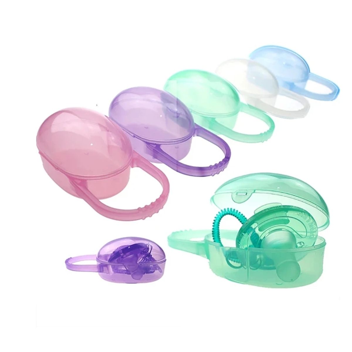 FASHIONS - Caja Guarda Chupete azul