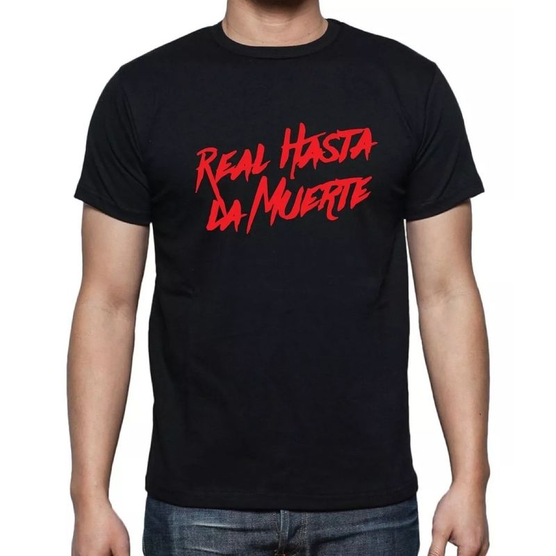 ROLY - Polera Negra Anuel Real Hasta La Muerte…