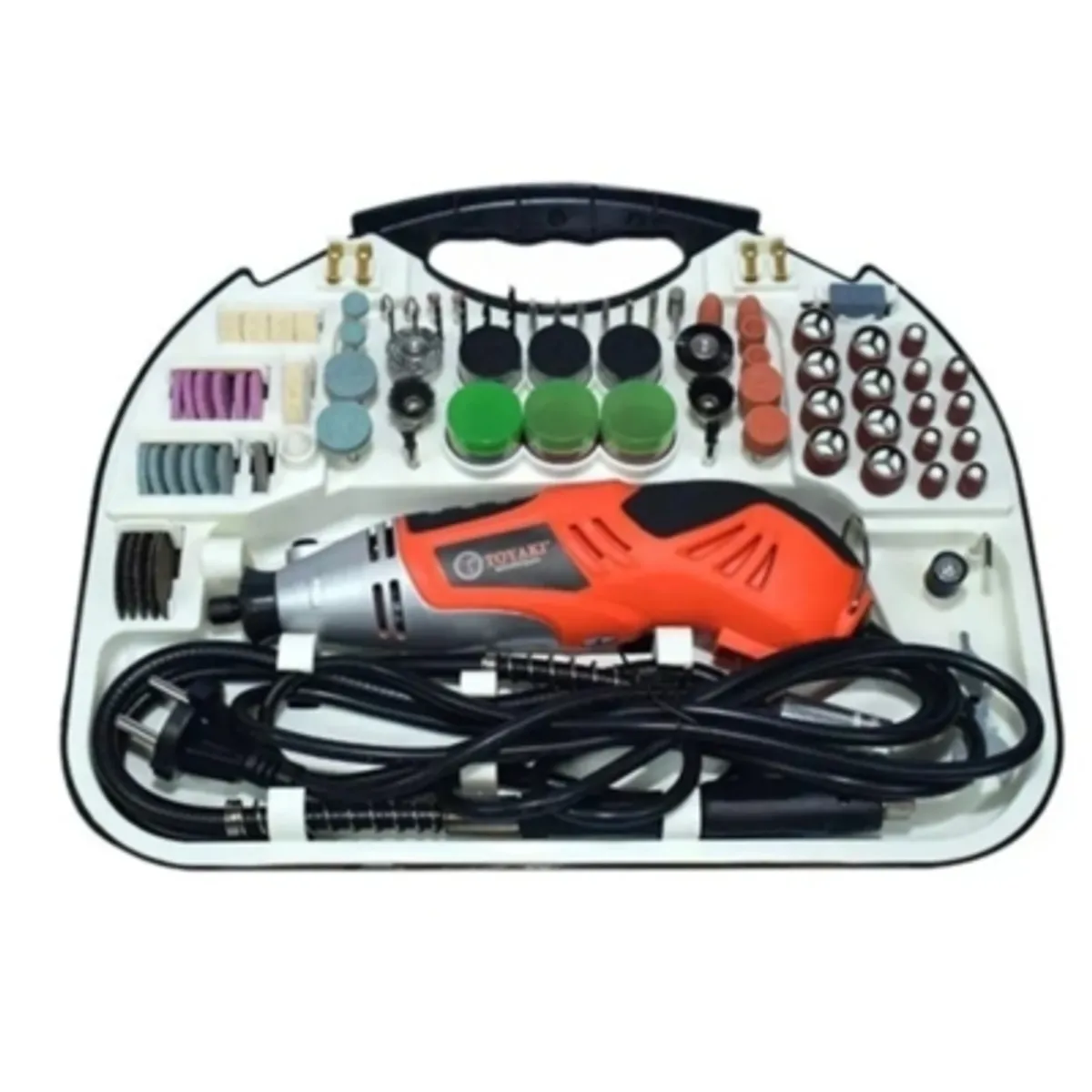 TOYAKI - Herramienta Rotativa Mini Torno Multiuso 200w  Acc Tk858