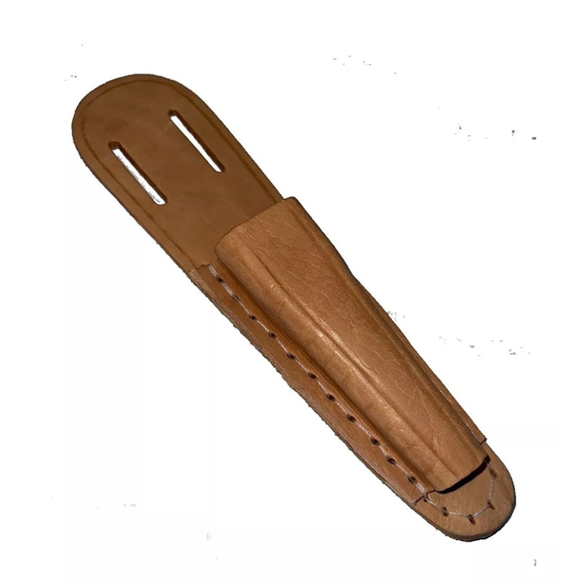 GENERICO - Estuche Porta Llave Carraca Andamio De Cuero