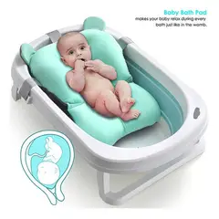 VOYAGE - BAÑERA VOAYGE CON COJIN PLEGABLE Y TERMOMETRO BLUE