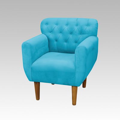 Imagen 2 del producto Sillón Estilo Capitoné Marbella - Turquesa