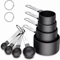KUANGYE - Juego Cuchara Taza Medidora Cocina Reposteria