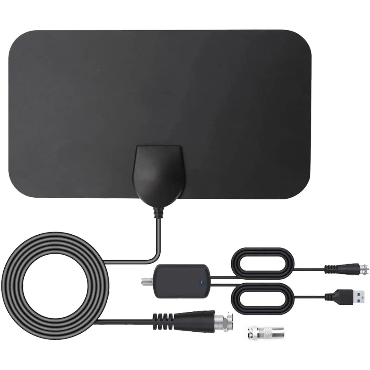 KUANGYE - Antena Tv Hd Digital Abierta Interior Con Amplificador