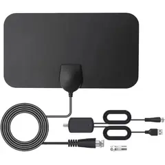 KUANGYE - Antena Tv Hd Digital Abierta Interior Con Amplificador