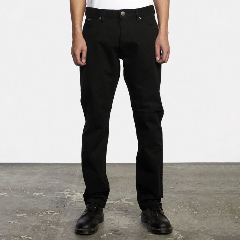 RVCA - Pantalón Hombre Daggers Twill M Ndpt Negro RVCA