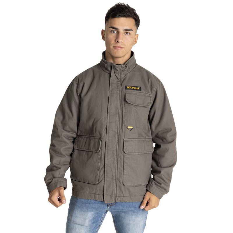 CAT - Chaqueta Hombre Foundation Insul Can Gris CAT