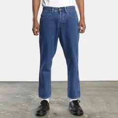 RVCA - Jeans Hombre New Dawn Denim M Pa Azul