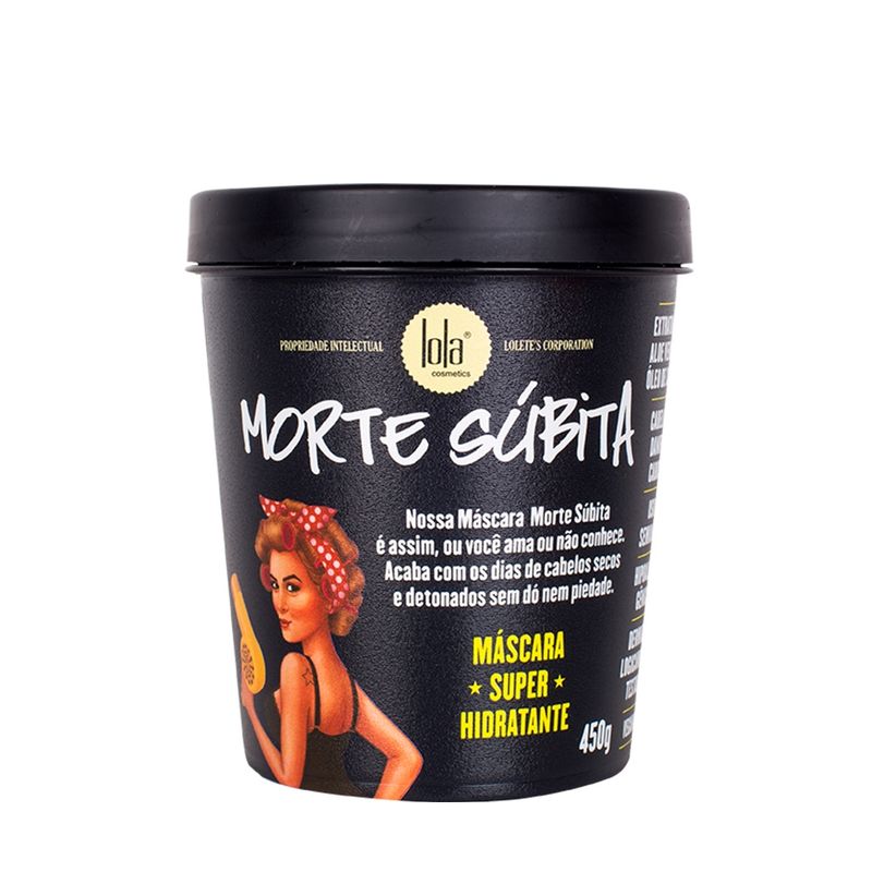 LOLA COSMETICS - Máscara Lola Morte Subita 450gr
