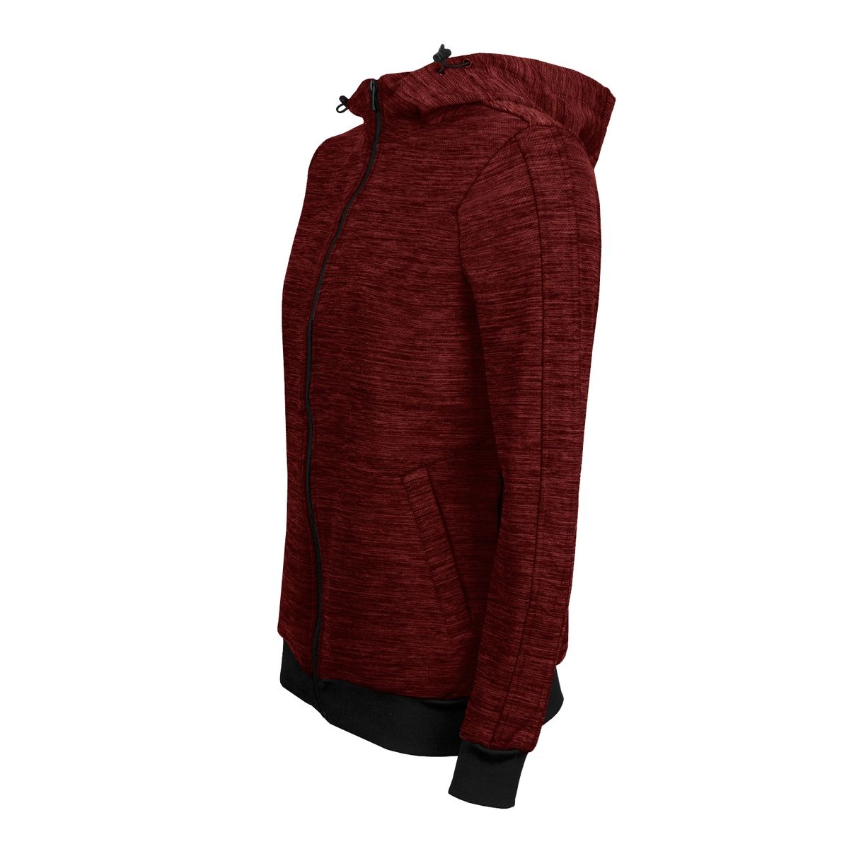 ANDESLAND OUTDOOR APPAREL - Chaqueta Micropolar Deportiva Culpeo Roja Mujer