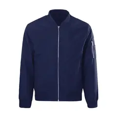 ANDESLAND OUTDOOR APPAREL - Chaqueta Bomber Casual Azul Hombre