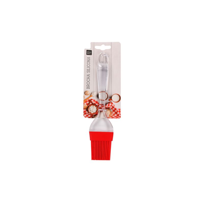 HOMEWELL - Brocha Pincel Silicona Repostería Cocina 22x5x1,5cm HOMEWELL
