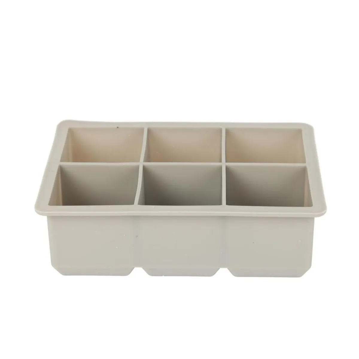 HOMEWELL - Cubeta de Hielo de Silicona Rojo XL 16x5x11cm HOMEWELL