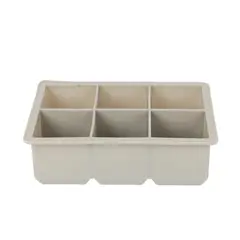 HOMEWELL - Cubeta de Hielo de Silicona Rojo XL 16x5x11cm