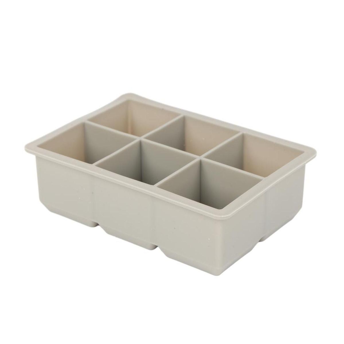 HOMEWELL - Cubeta de Hielo de Silicona Rojo XL 16x5x11cm HOMEWELL