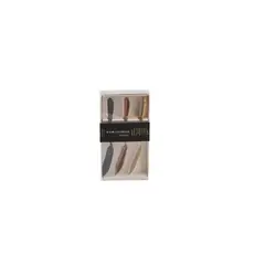 HOMEWELL - Set 3 Cuchillos Metal 1.6x14.6cm