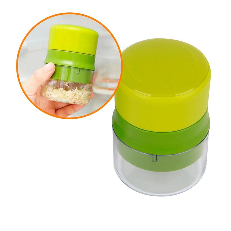 HOMEWELL - Moledor Triturador de Ajo y Frutos Secos 10x7x7cm HOMEWELL