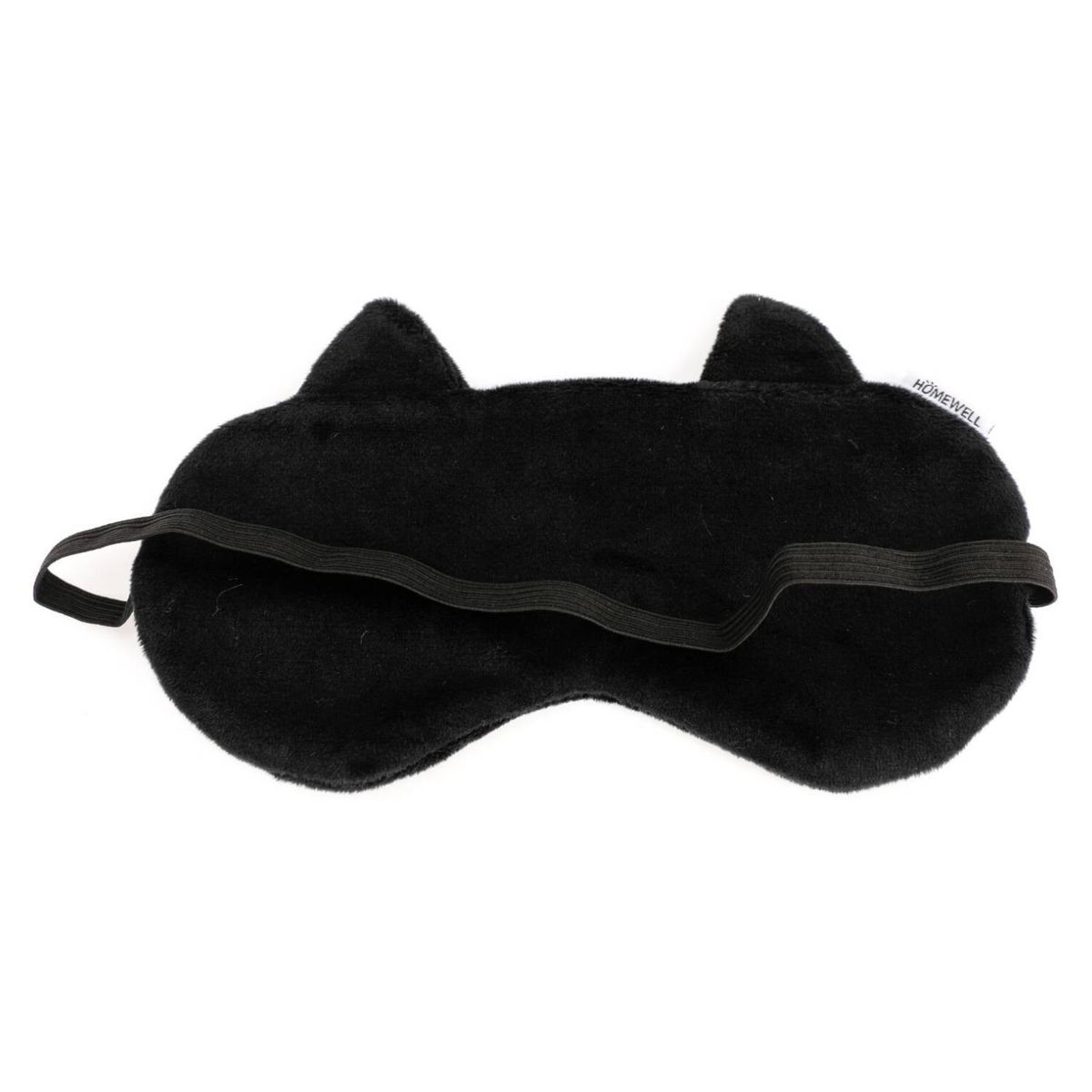 HOMEWELL - Antifaz para Dormir Negro con Diseño de Gato HOMEWELL