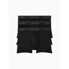 CALVIN KLEIN - Pack 3 Boxers Cortos - New Micro Negro