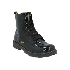 HUSH PUPPIES - Botin Cuero Mujer Nova Negro