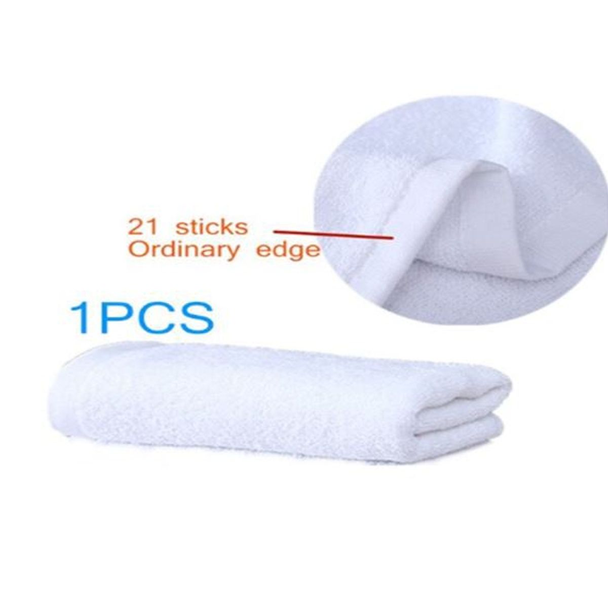 GENERICO - Toalla De Mano Blanca Hotelera 40x70 Cm 100 Algodon