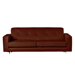 LATAM HOME - SOFA SALERNO 3C PU CHOCOLATE